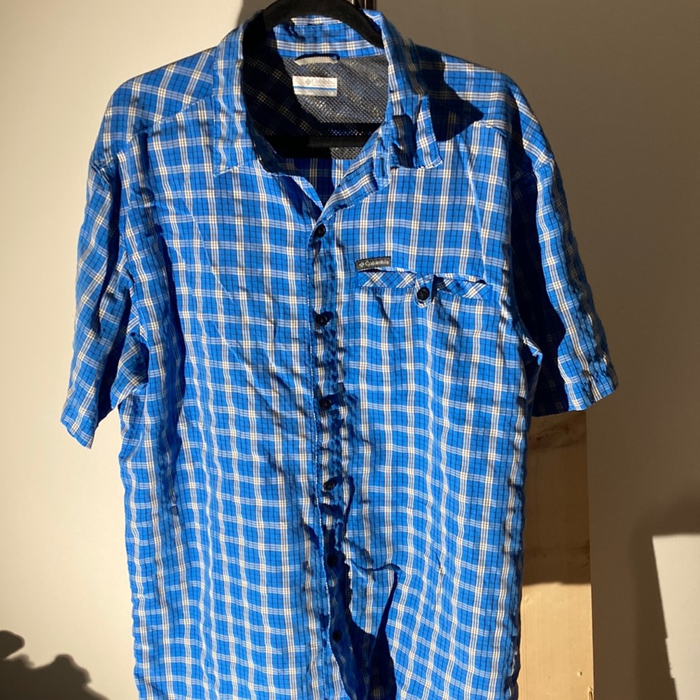 Used Large Columbia button down shirt